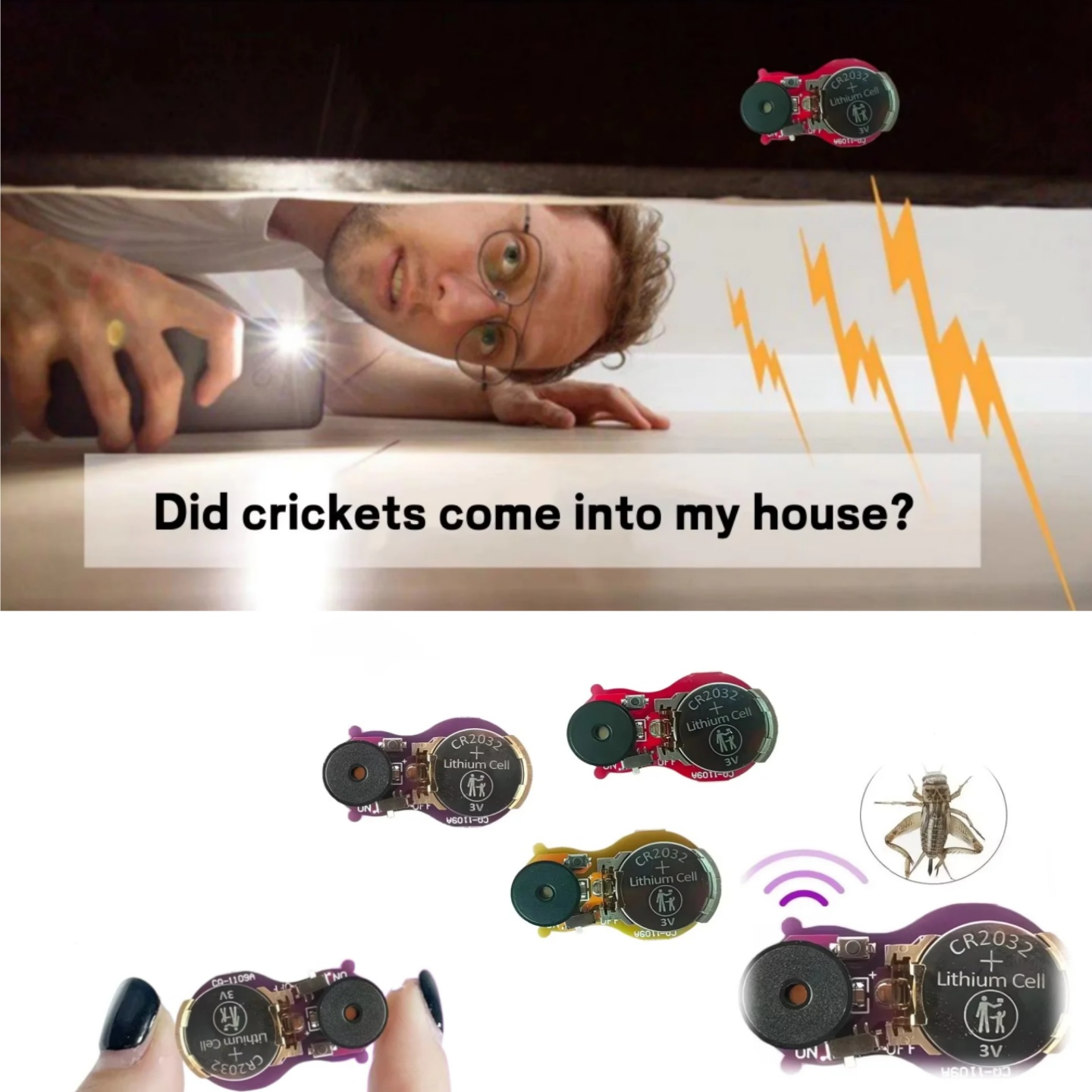 Electronics And Gadgets With Y - 隠れたビープ音発生器 電子いたずらガジェット 長持ちする面白いおもちゃ オフィス ホームパーティー カジュアル