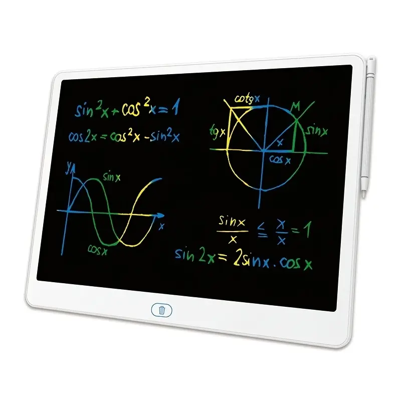 Digital Drawing Tablet - 16インチLCDライティングタブレット デジタル描画ボード 再利用可能な電子手書きパッド 消去可能なグラフィックノートパッド 子供、学生、オフィス、家庭でのメモ取りに最適