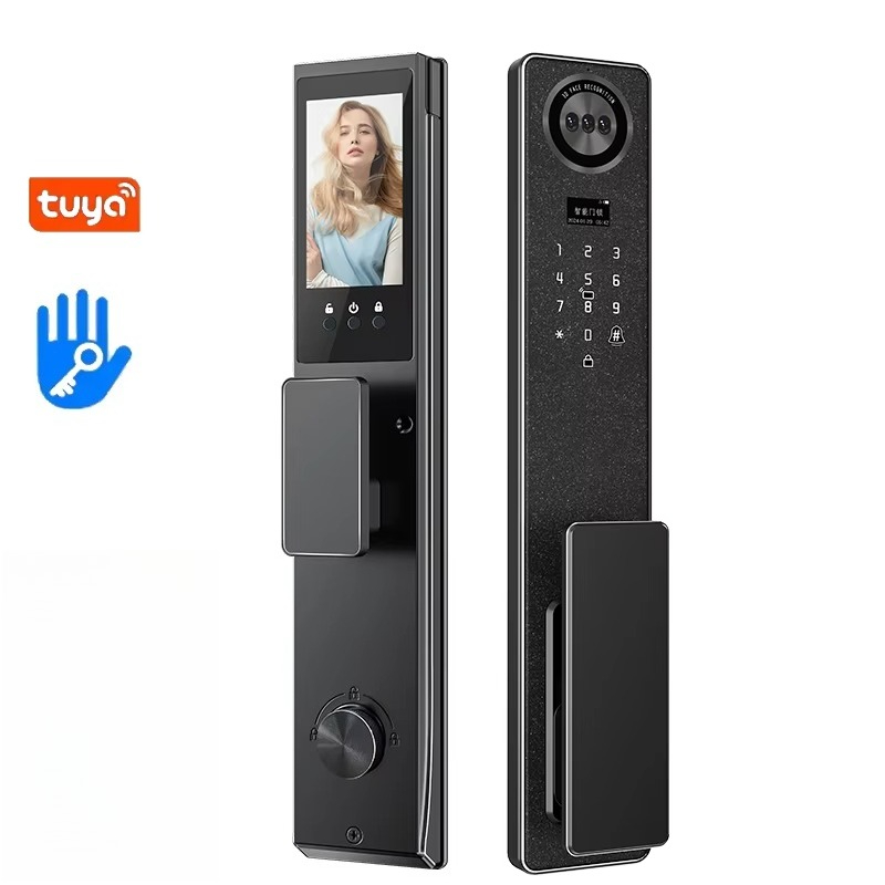Tuya WiFi スマートドアロック、家庭用生体認証指紋ロ - Electronics & Gadgets Starting With V のレビューと価格