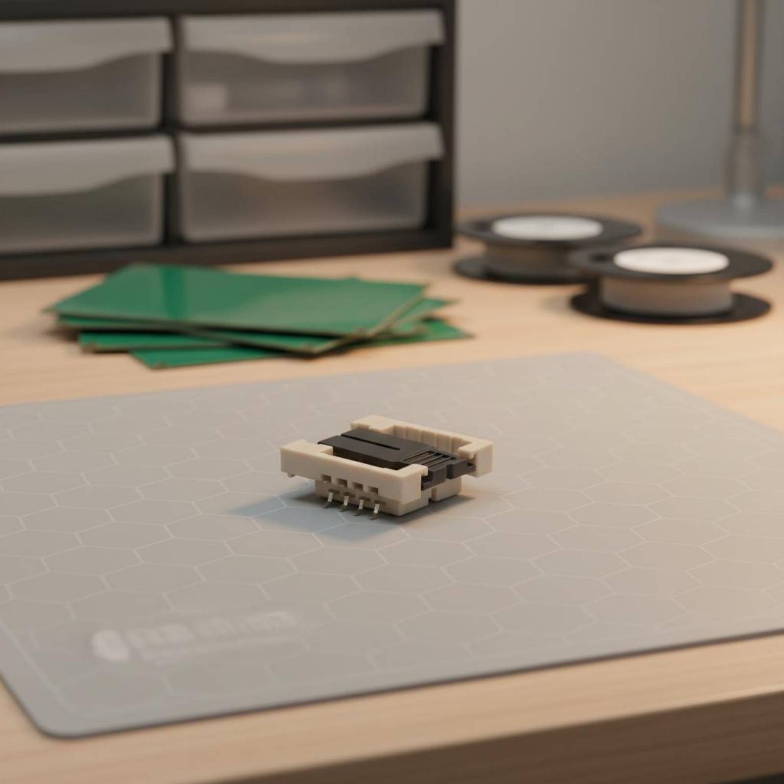 QFN8 テストソケット ヒンジ付き QFN8 コンタクトソ - Electronics & Gadgets Starting With V のレビューと価格