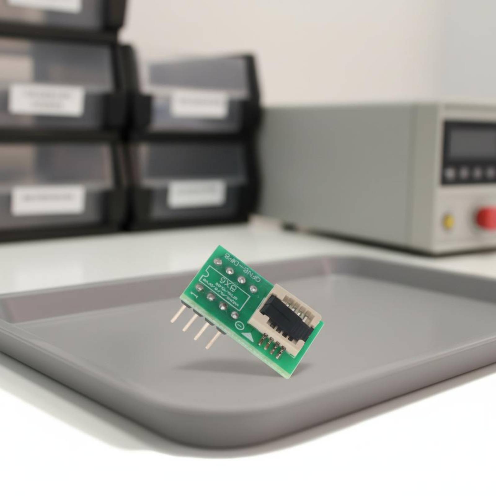 QFN8 テストソケット ヒンジ付き QFN8 コンタクトソ - Electronics & Gadgets Starting With V のレビューと価格