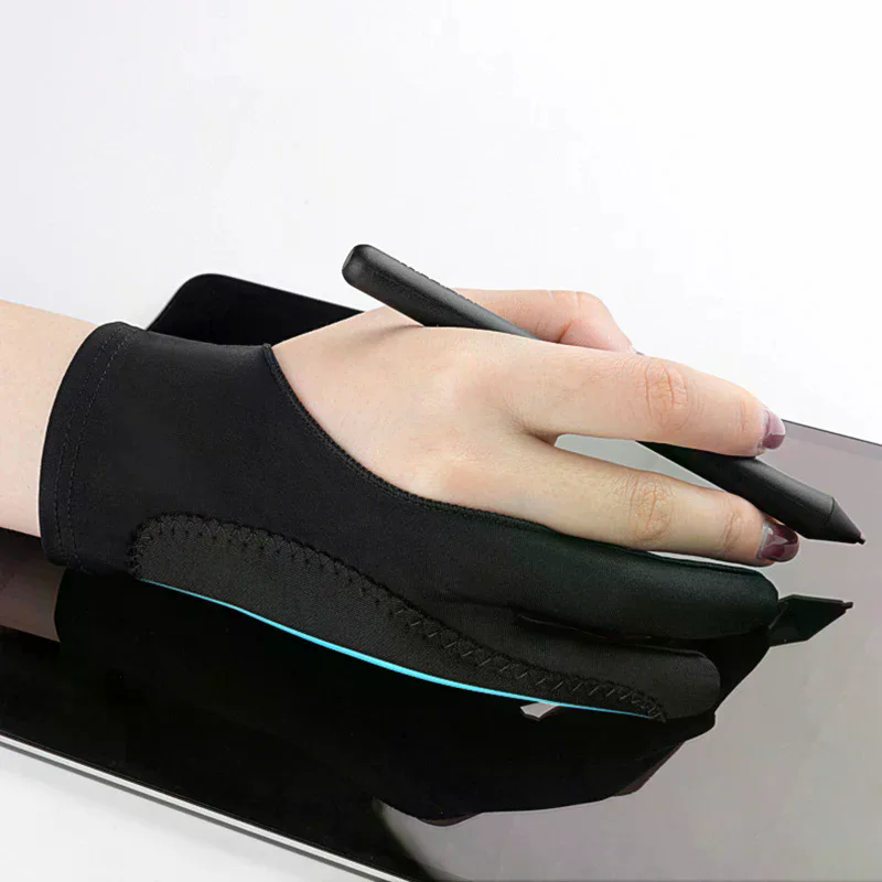 タッチ防止二本指ハンドペイント手袋タブレットデジタルボードス - Digital Drawing Tablet のレビューと価格