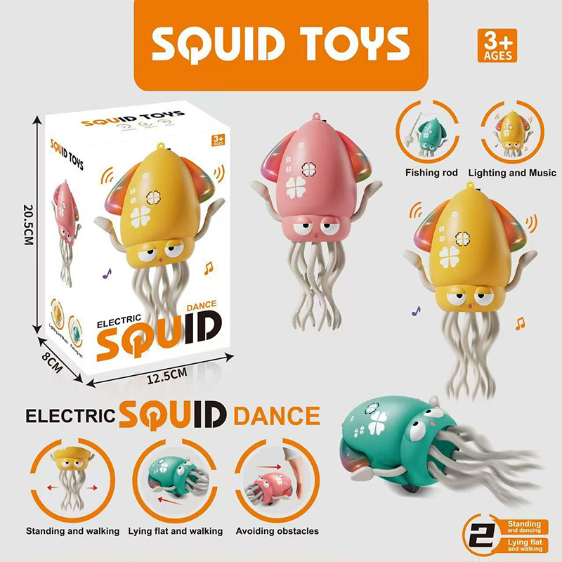 スマートダンシングタコロボット - 自動回避電子玩具、子供向 - Electronics And Gadgets With Y のレビューと価格