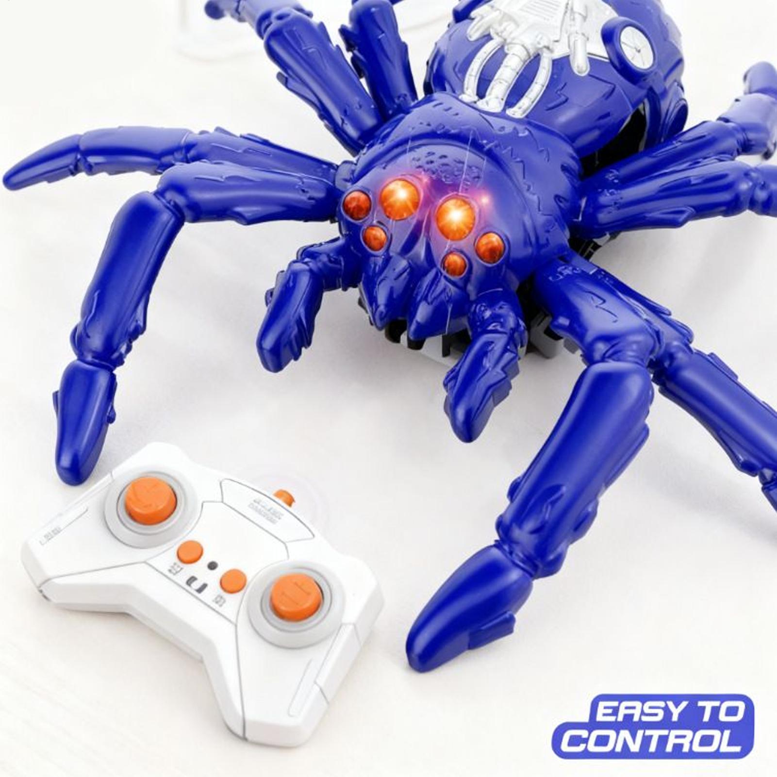 リモコンスパイダーおもちゃ 充電式クロールロボット LEDア - Electronics And Gadgets With Y のレビューと価格