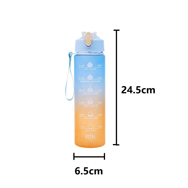700 ミリリットル流水ボトル軟水ボトルタイムマーカーカップ - Smart Water Bottle Tracker のレビューと価格