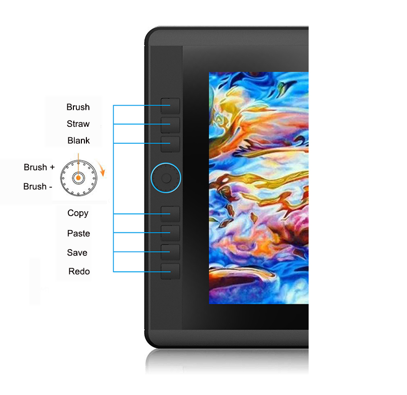 15.6インチ 1080P LCDライティンググラフィックタ - Digital Drawing Tablet のレビューと価格