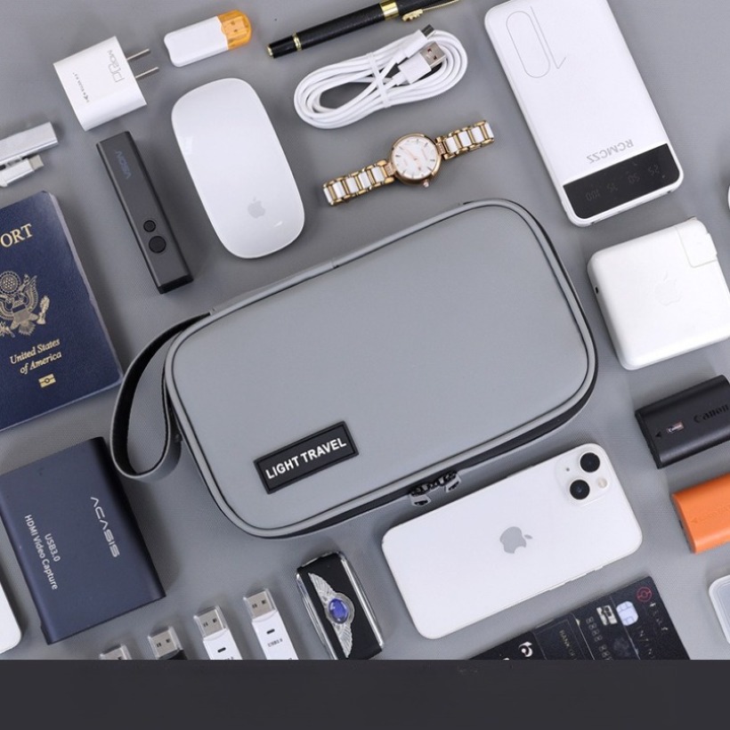 軽量ハンドヘルドデジタルガジェット収納バッグ、多ポケット電子 - Electronics & Gadgets Starting With V のレビューと価格
