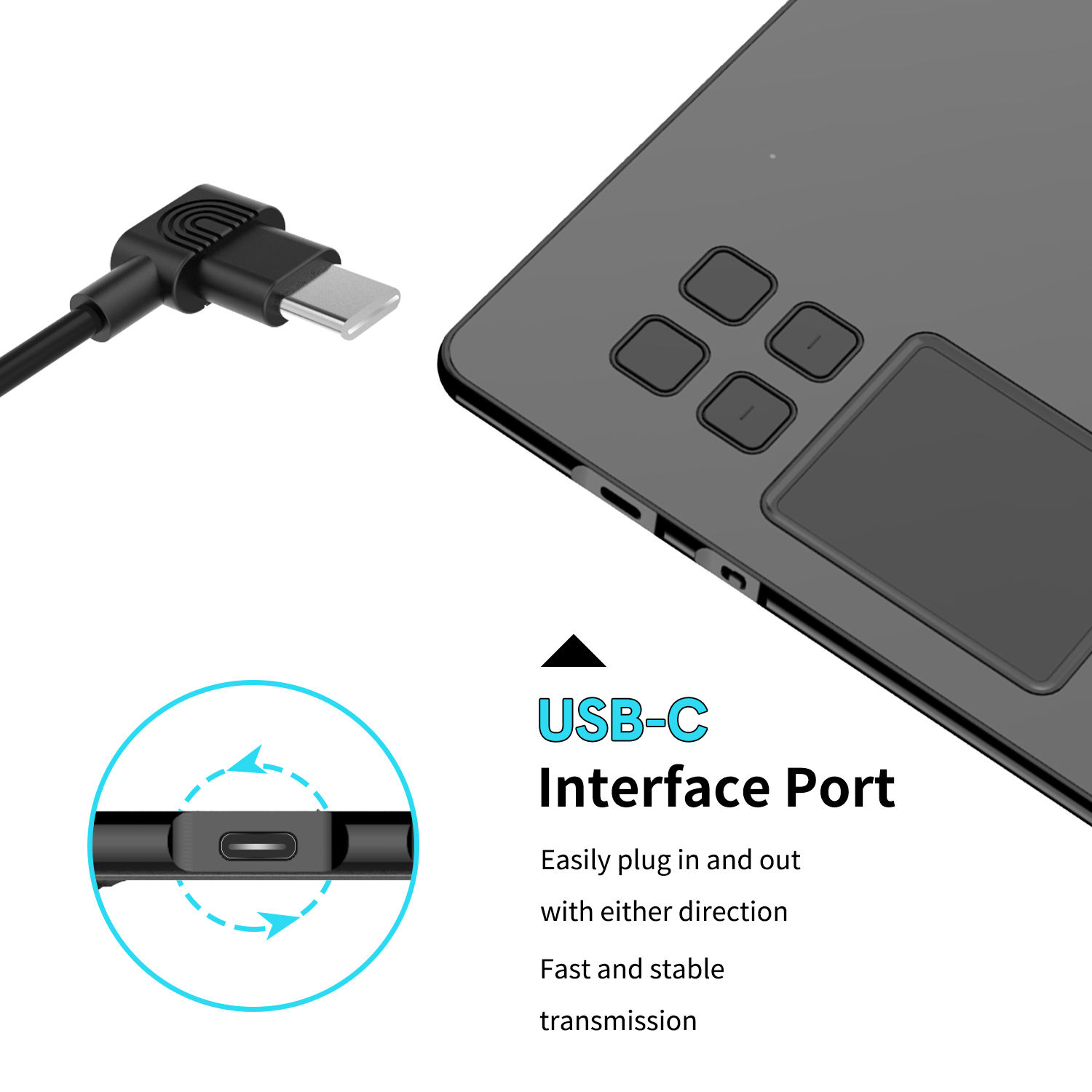 10×6 インチ描画タブレットバッテリーフリーペン 1638 - Digital Drawing Tablet のレビューと価格