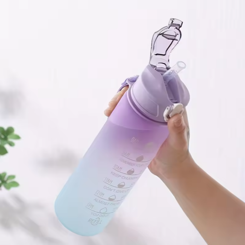300ml/750ml/2L ウォーターボトル モチベーショ - Smart Water Bottle Tracker のレビューと価格