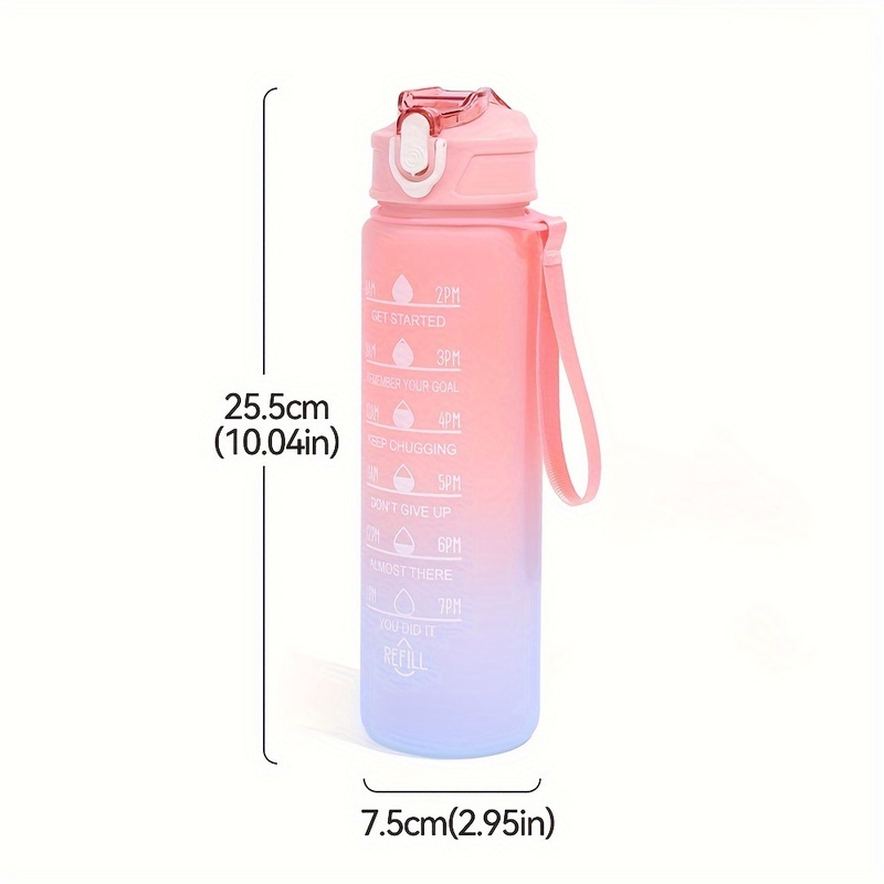 700 ミリリットルスポーツウォーターボトル高温耐性目盛り付 - Smart Water Bottle Tracker のレビューと価格