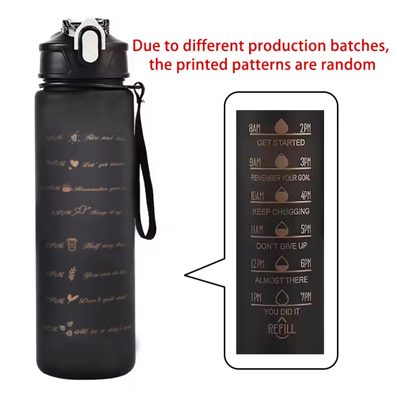700 ミリリットルスポーツウォーターボトル高温耐性目盛り付 - Smart Water Bottle Tracker のレビューと価格