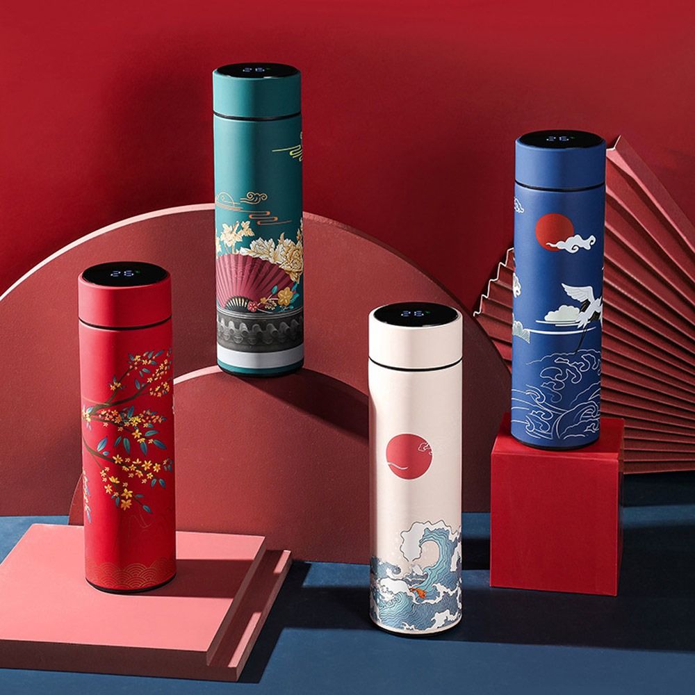 LEDディスプレイ付き中国風真空フラスコ,ミニウォーターボト - Smart Water Bottle Tracker のレビューと価格