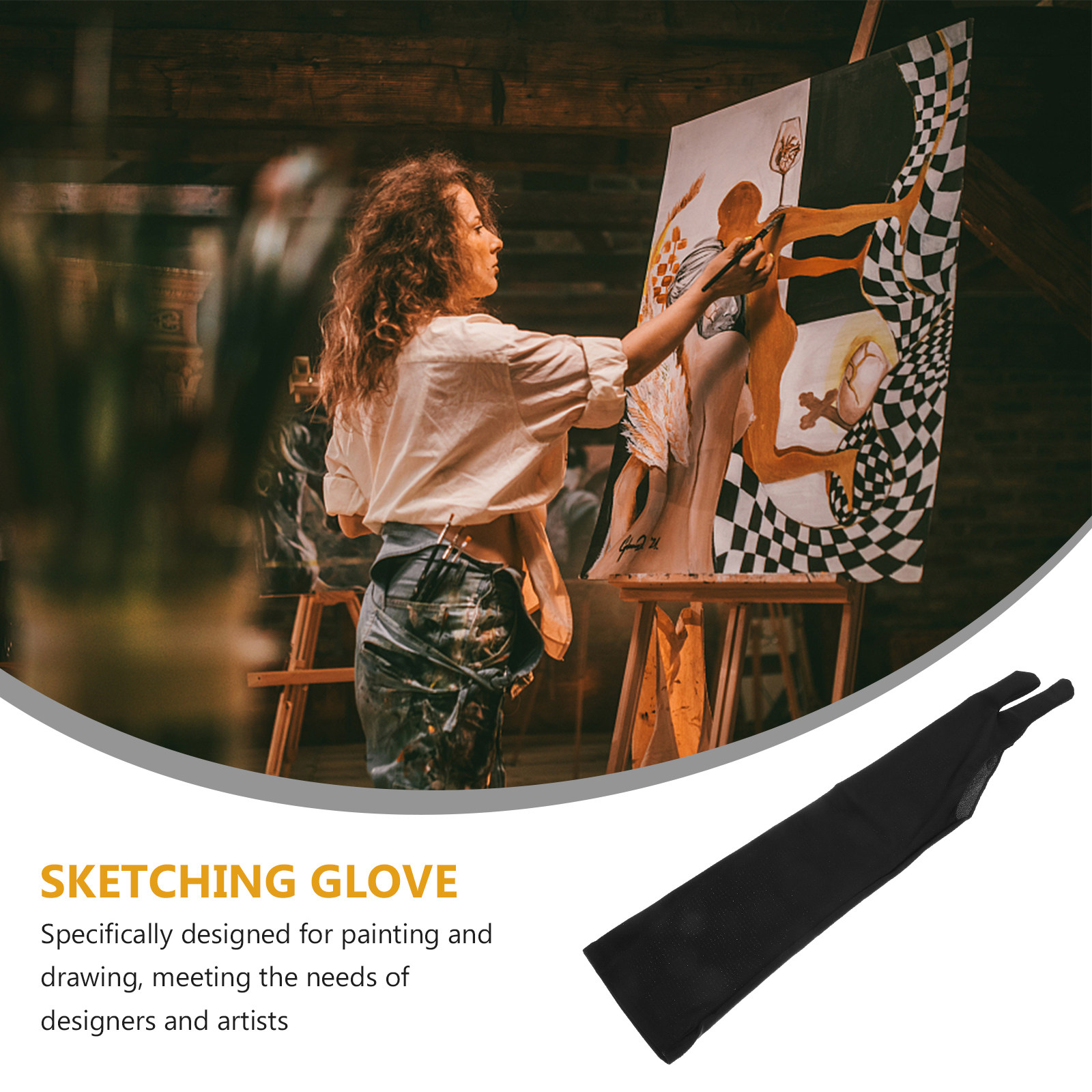 アーティスト用描画グローブ 二本指通気性滑り止めグローブ デ - Digital Drawing Tablet のレビューと価格