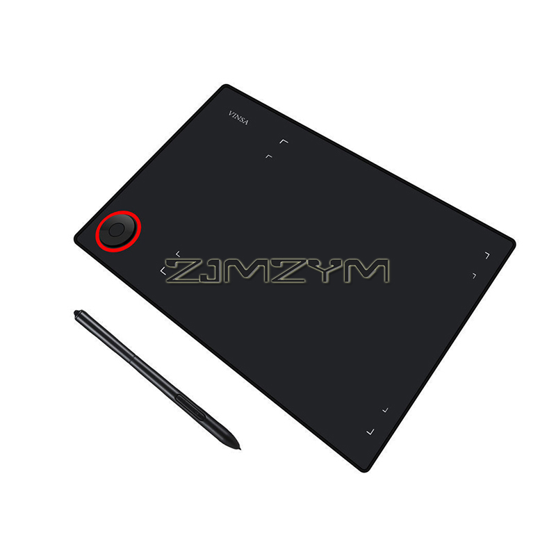 4つのホットキー、パッシブスタイラス、8192レベルの圧力、 - Digital Drawing Tablet のレビューと価格